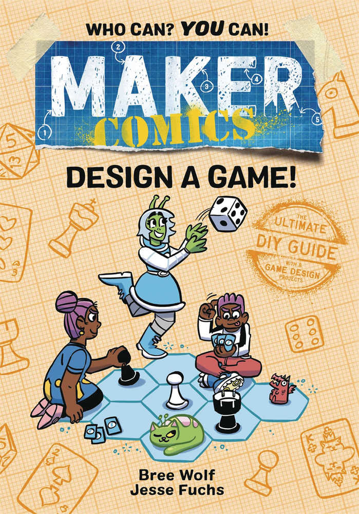 Maker Comics Hardcover Graphic Novel Design A Game