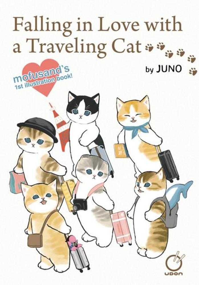 Falling In Love With A Traveling Cat: Mofusand's First Illustration Book