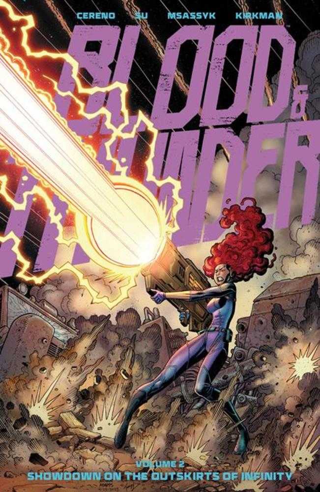 Blood & Thunder Volume 2: Showdown On The Outskirts Direct Market Exclusive Arthur Adams & Msassyk Cover (Mature)
