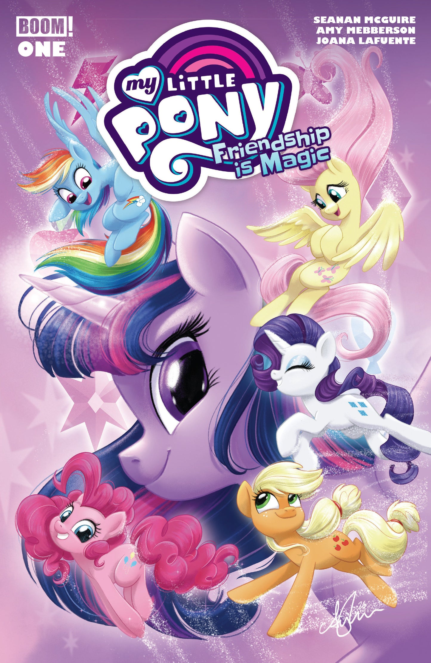 My Little Pony: Friendship Is Magic (2026) #1 A Main (Dressed, Mebberson) (Preorder, Signed by Writer Seanan McGuire)