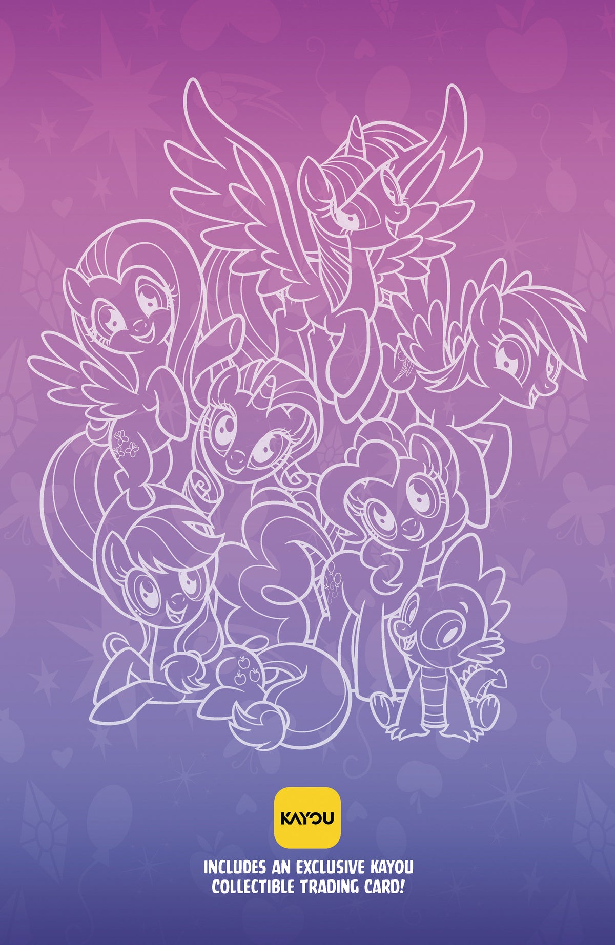My Little Pony: Friendship Is Magic (2026) #1 E Polybagged Collectible Card Variant (Dressed, Fleecs) (Preorder, Signed by Writer Seanan McGuire)