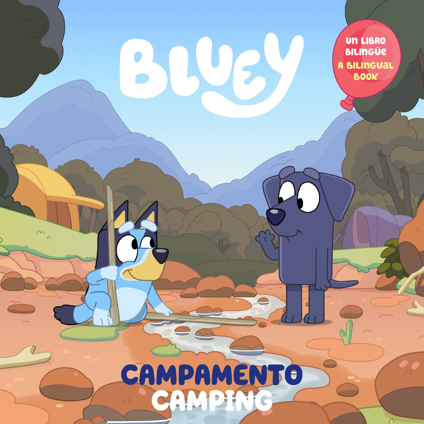 Bluey: Camping/Campamento (Bilingual English Spanish Edition)