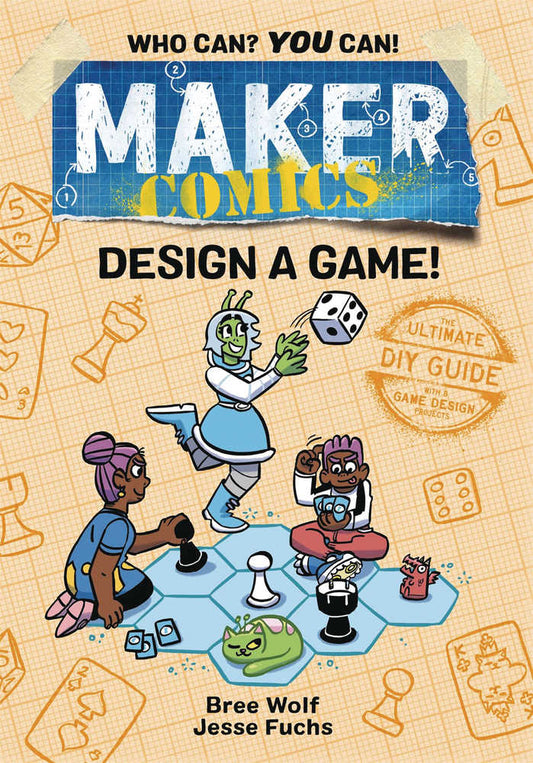 Maker Comics Hardcover Graphic Novel Design A Game
