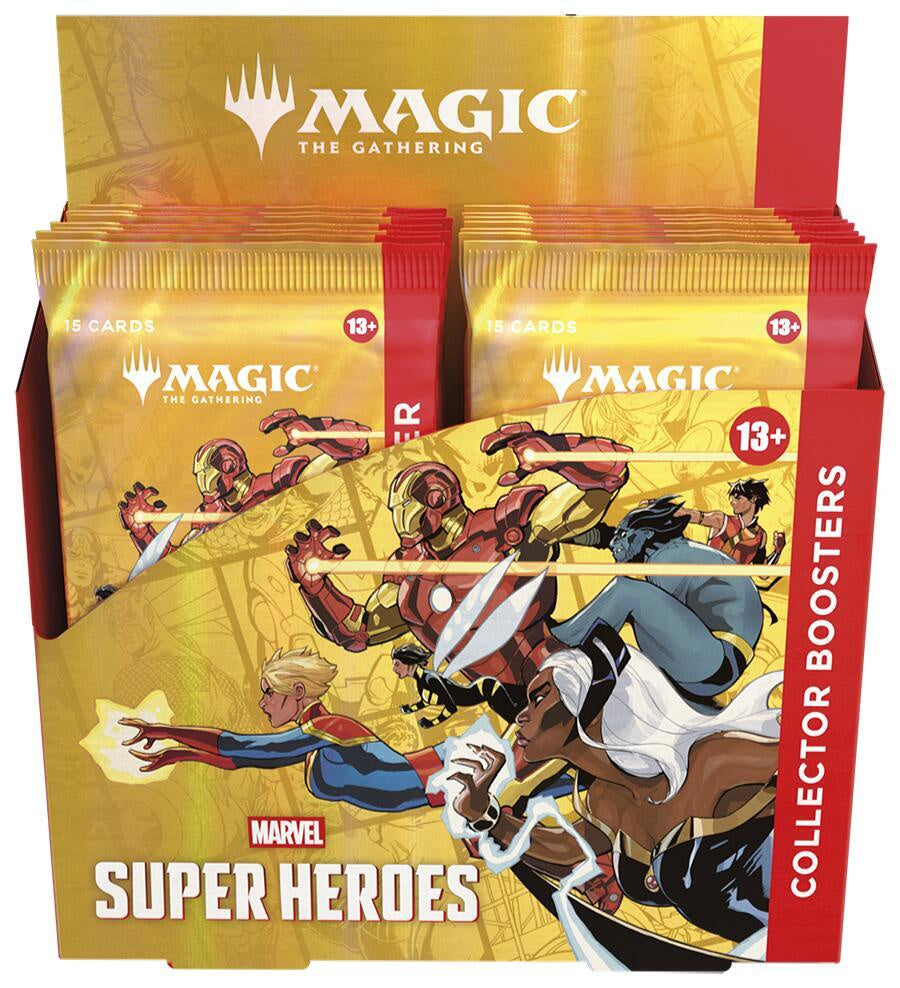 Magic: The Gathering® | Marvel Super Heroes Collector Booster Display