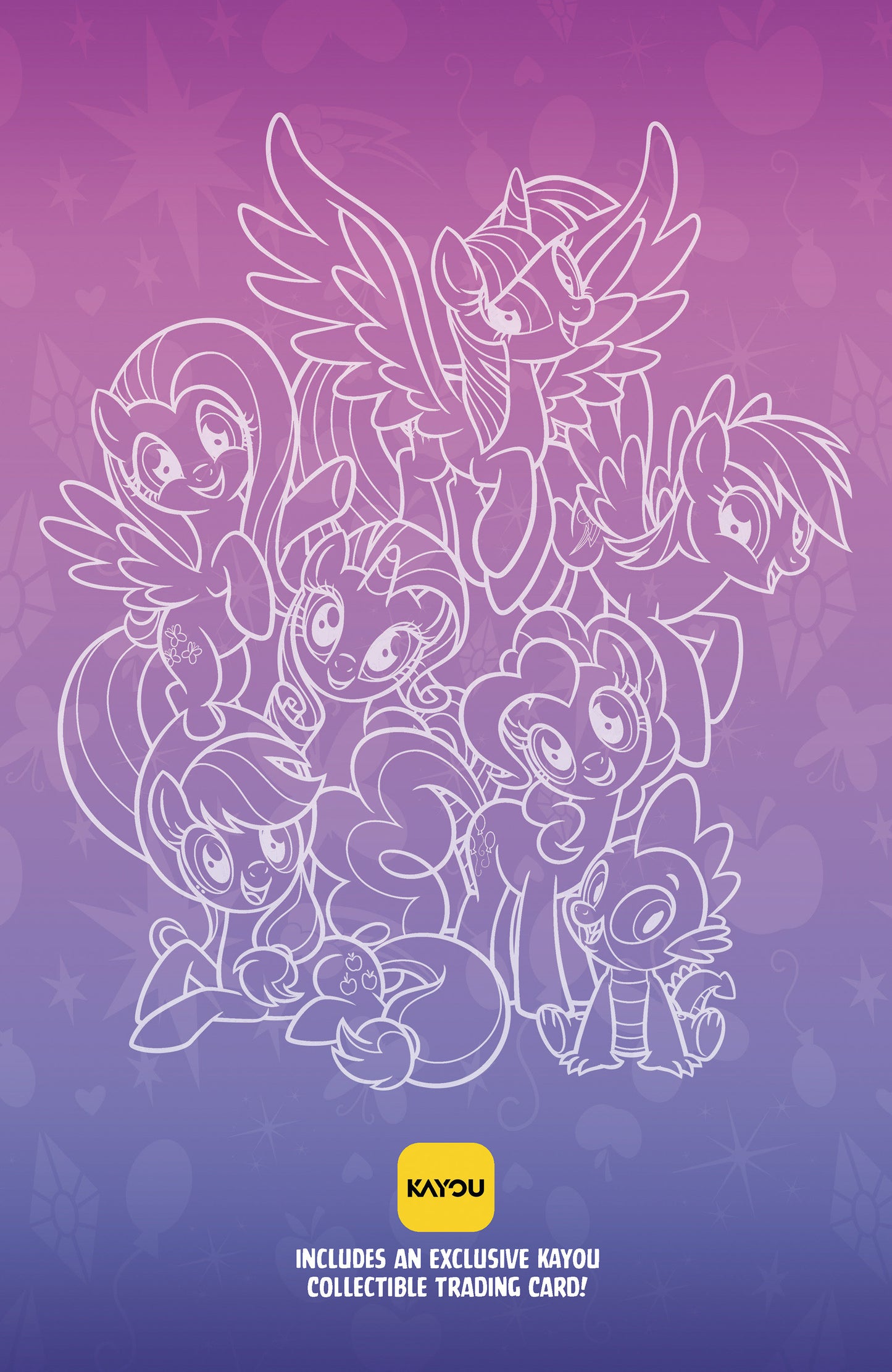 My Little Pony: Friendship Is Magic (2026) #1 E Polybagged Collectible Card Variant (Dressed, Fleecs) (Preorder, Signed by Writer Seanan McGuire)