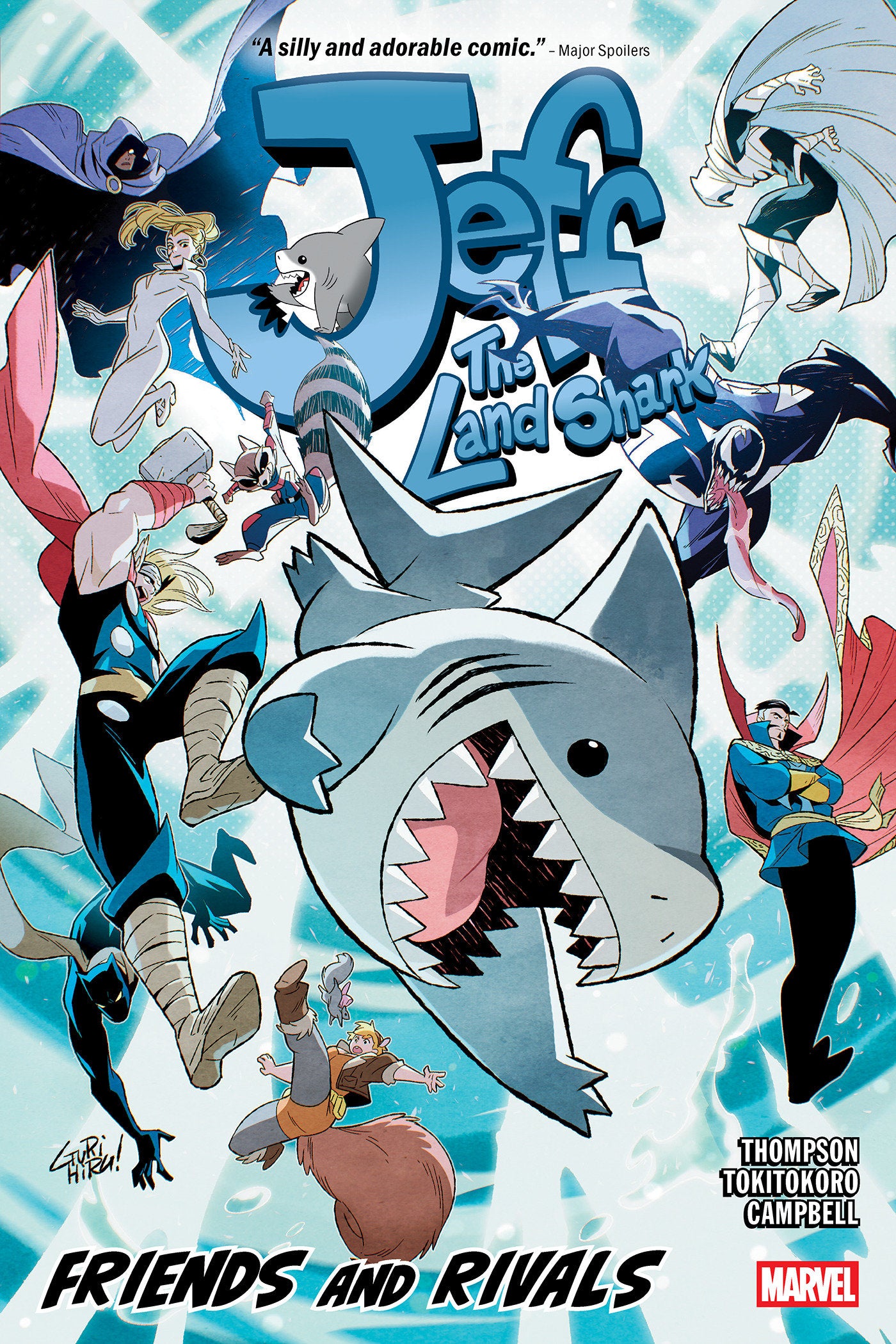 Jeff The Land Shark: Friends And Rivals