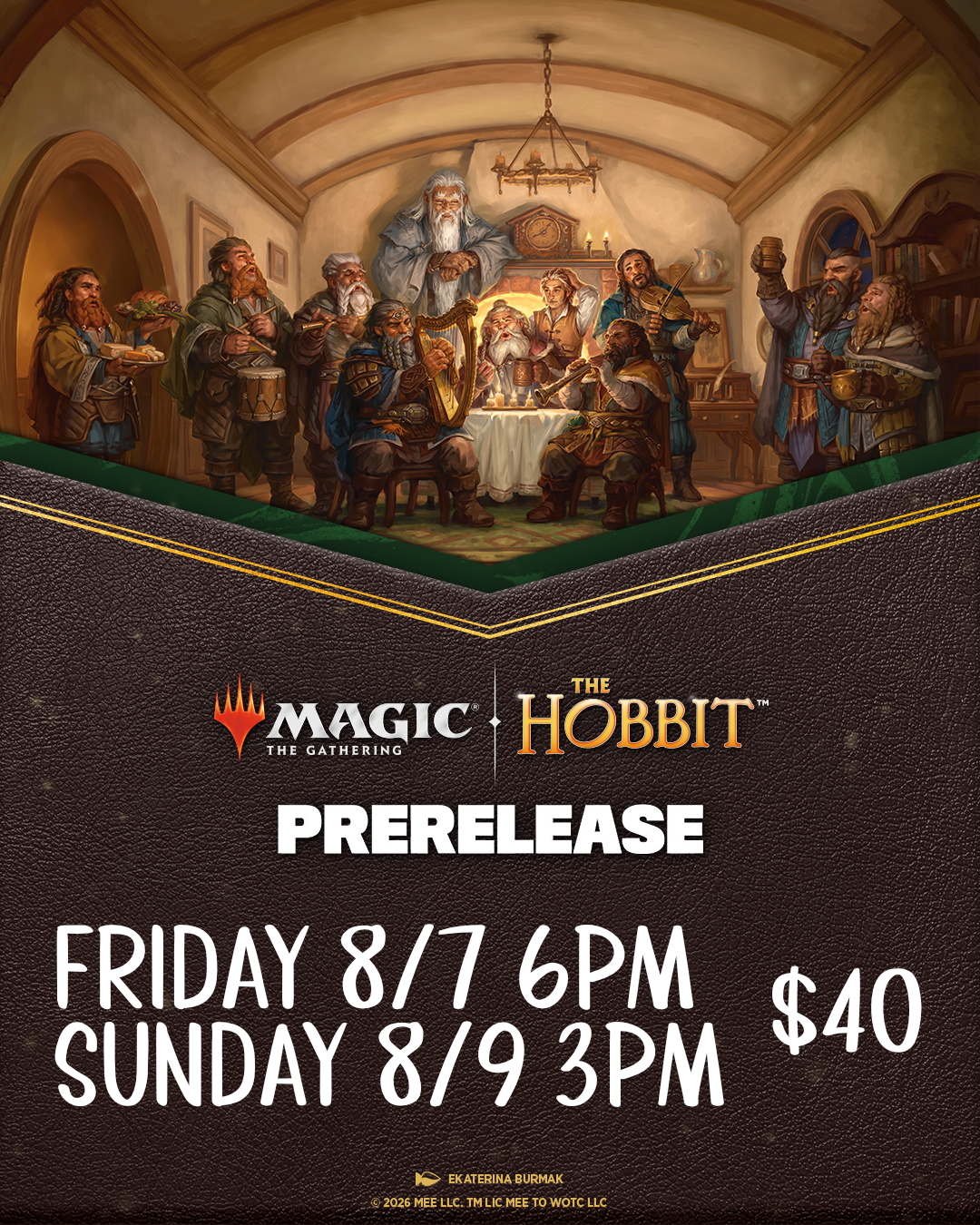 Magic the Gathering The Hobbit Prerelease