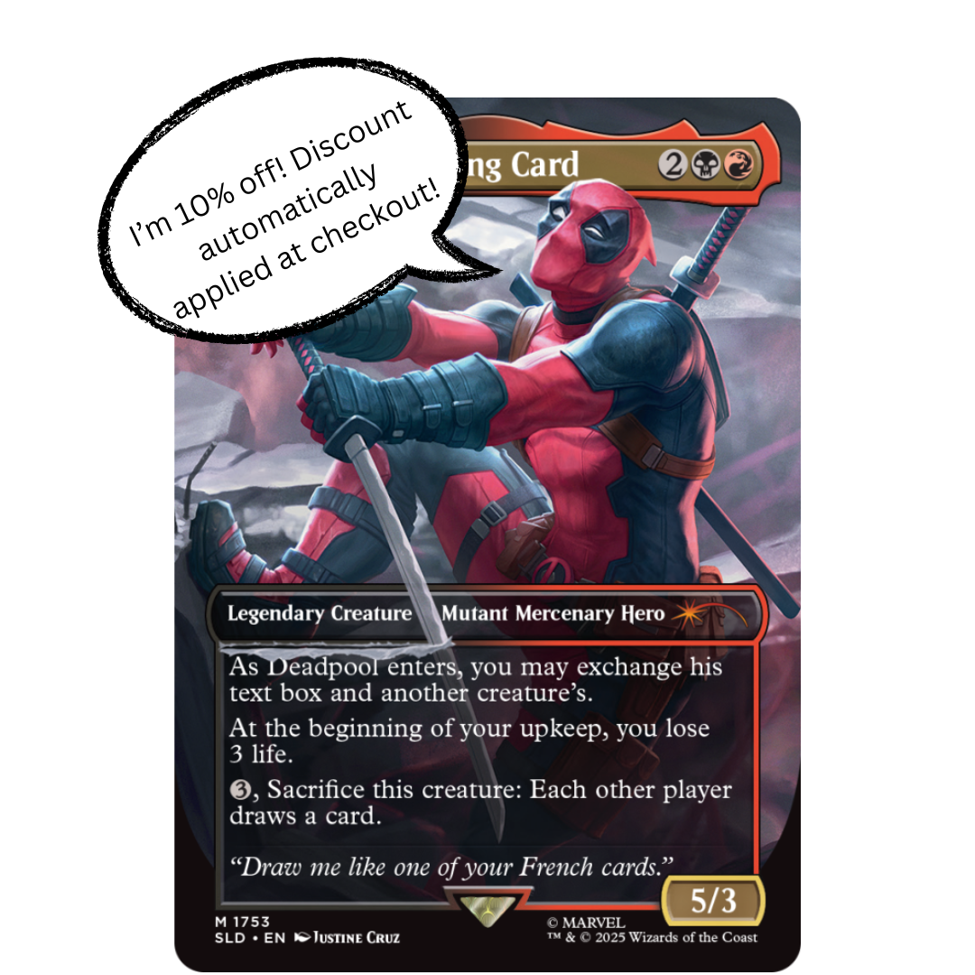 Magic x Marvel Deadpool Secret Lair