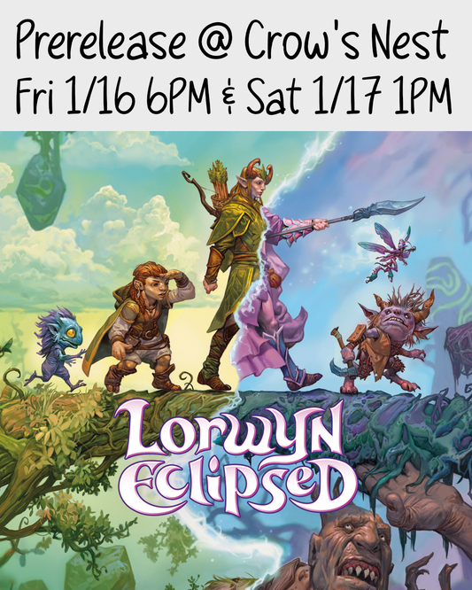 Magic the Gathering Lorwyn Eclipsed Prerelease