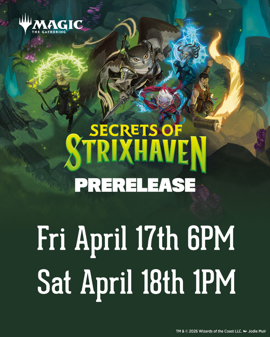 Magic the Gathering: Secrets of Strixhaven Prerelease