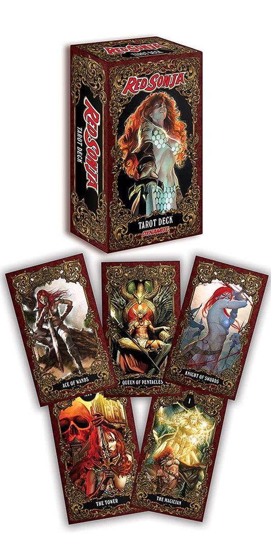 Red Sonja Tarot Card Deck