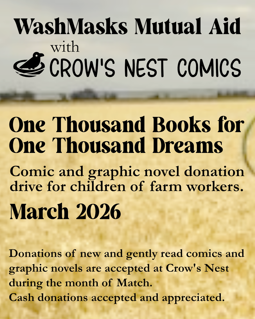 Donate a Book to WashMask
