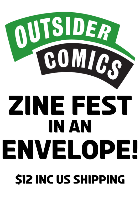 Outsider Comics Zine Fest in an Envelope