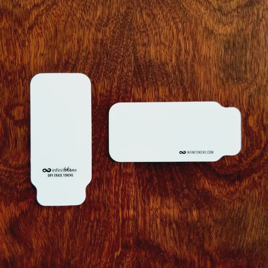 InfiniTokens Dry Erase Tags 10 Pack